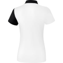 Erima Sport-Polo 5-C weiß/schwarz/grau Damen
